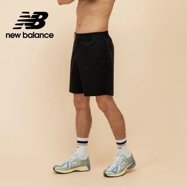 【NEW BALANCE】NB 斜紋短褲_男性_深藍/卡其/黑色_MS51583BK_MS51583NNY_MS51583SOT(美版 版型偏大)