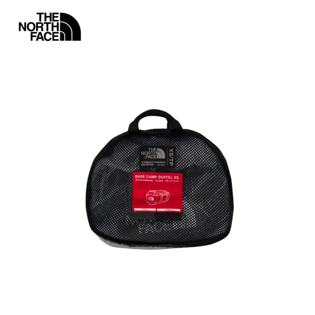 【The North Face】TNF 休閒 休閒旅行包 BASE CAMP DUFFEL - XS 男 女 黑色(NF0A52SS53R)