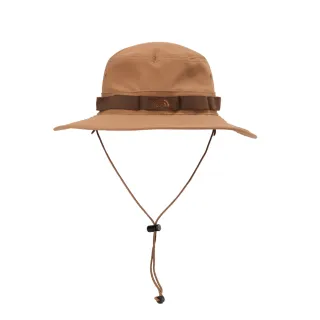 【The North Face】TNF 休閒 運動 UPF防曬漁夫帽 CLASS V BRIMMER 男 女 棕(NF0A5FXF5K2)