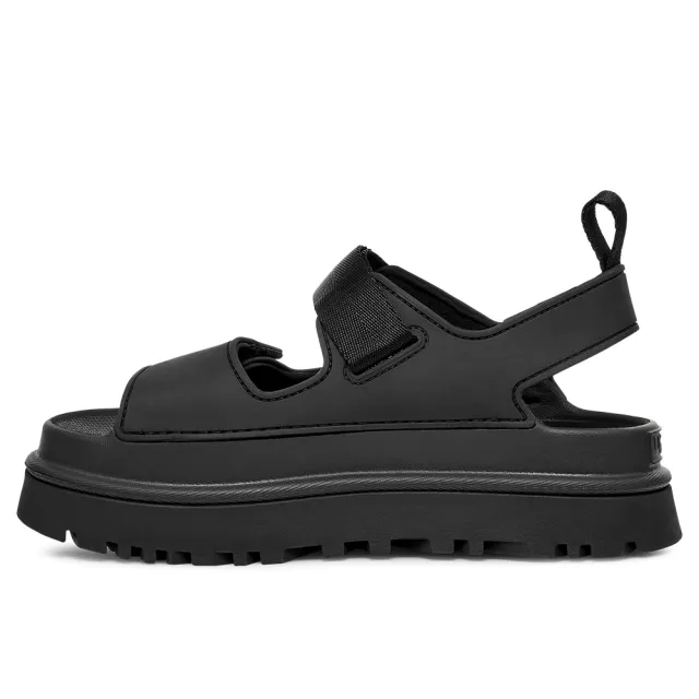 【UGG】涼鞋女鞋 厚底涼鞋 防水涼鞋 GoldenGlow 黑色 UG1152685BLK