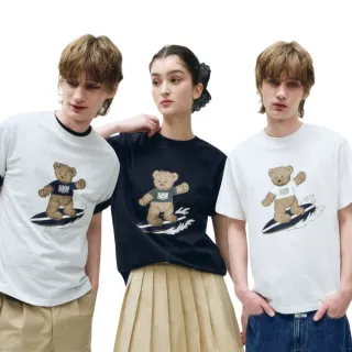 【MARITHE FRANCOIS GIRBAUD】官方旗艦 衝浪熊圖案T恤 MFG 中性 T恤 Tee(多款任選)