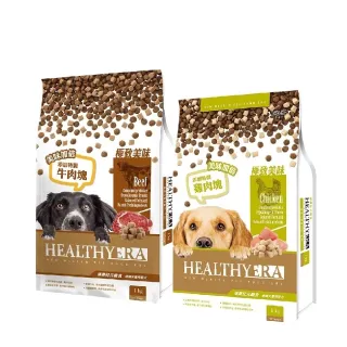 【葛莉思】健康紀元犬食 挑嘴犬專用配方1kg 牛肉/雞肉任選(狗飼料 狗糧 寵物飼料 狗乾糧)
