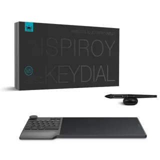 【HUION 繪王】INSPIROY Keydial 藍牙繪圖板 /台 KD200
