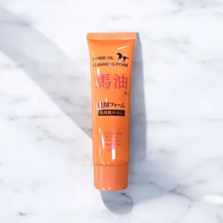 【日本原裝】昭和新山熊牧場馬油洗面乳(1入/120g)