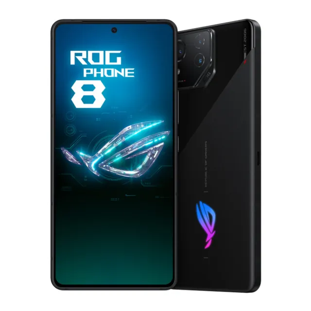 【ASUS 華碩】ROG Phone 8 5G 6.78吋(16G/512G/高通驍龍8 Gen3/5000萬鏡頭畫素/AI手機)