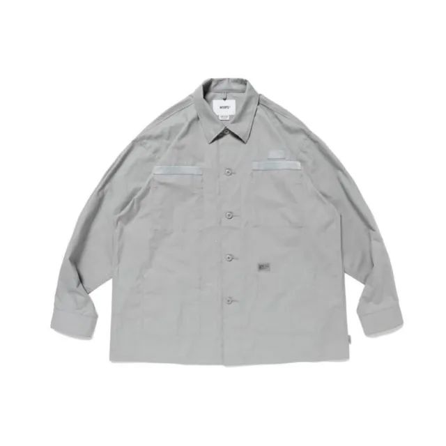 Wtaps】Wtaps Jmod 01/Ls/Cotton.Ripstop GRAY 襯衫灰色251WVDT-SHM01