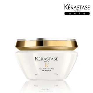 【KERASTASE 巴黎卡詩】金緻柔馭黃金髮膜200ml(髮膜/護髮膜/修護/柔順/光澤/持久)