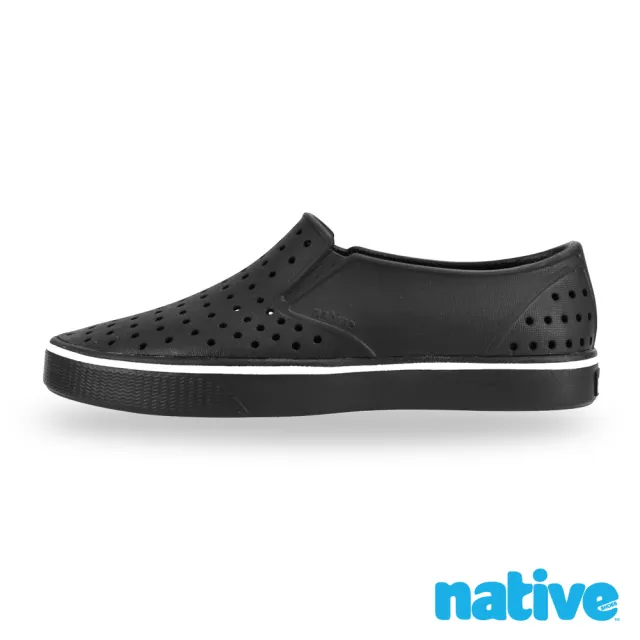 【Native Shoes】男/女鞋 MILES 超柔款材質 Wanderfoam 洞洞鞋/防水鞋/膠鞋/雨鞋/拖鞋(F0000186-1001)