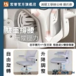 【Hongjin】無頭枕鋼爪版減壓工學辦公椅 安全電腦椅 會議椅 休息椅 辦公躺椅(升級版可後仰 升降辦公椅)