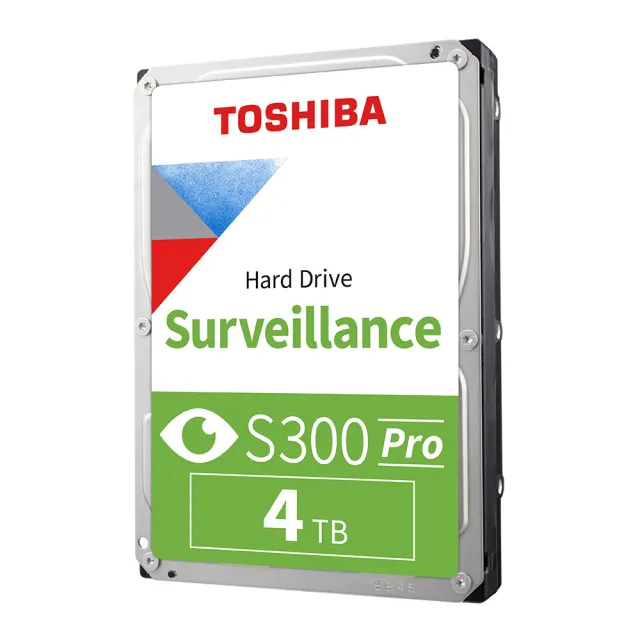 【TOSHIBA 東芝】S300 Pro 6TB 3.5吋 7200RPM 512MB 監控型硬碟 (HDWTA60UZSVA)