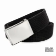 【CH-BELT 銓丞皮帶】多色織帶 百搭方頭造型 男女休閒腰帶(多色)