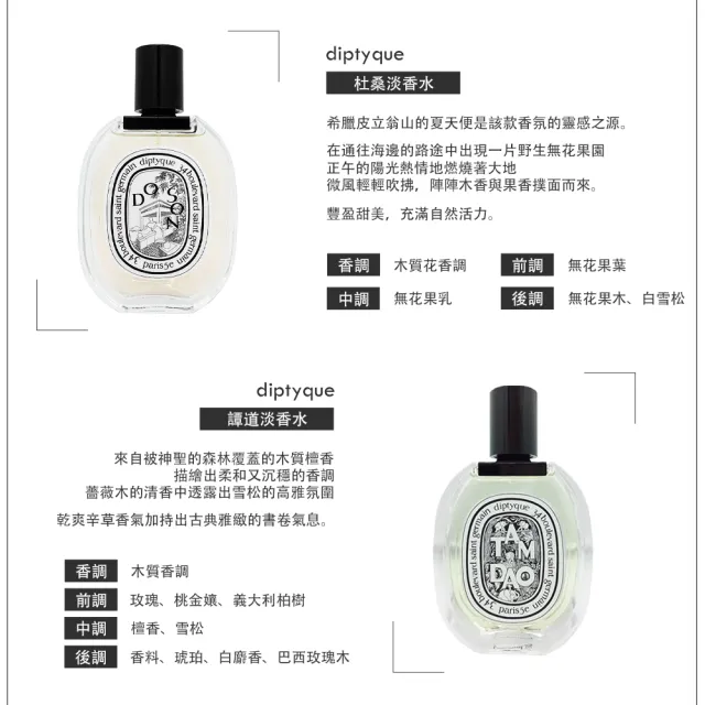 【Diptyque】淡香水 100ml(多款任選)