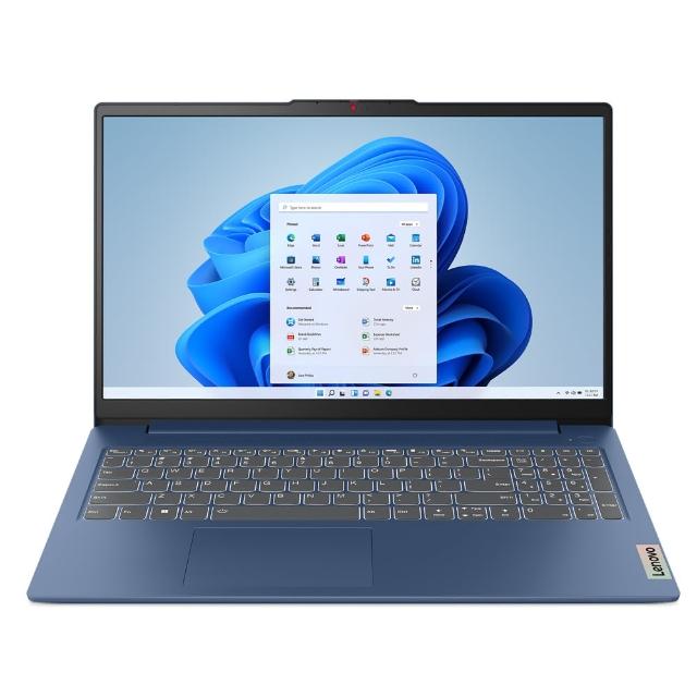 【Lenovo】特仕版 15.6吋R5輕薄筆電(IdeaPad Slim 3i 82XM00Q1TW/R5-5625U/16G/1TB/W11/藍)