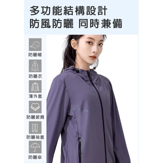 【bebehome】超輕薄冰絲涼感防曬外套(防曬外套 涼感防曬外套)