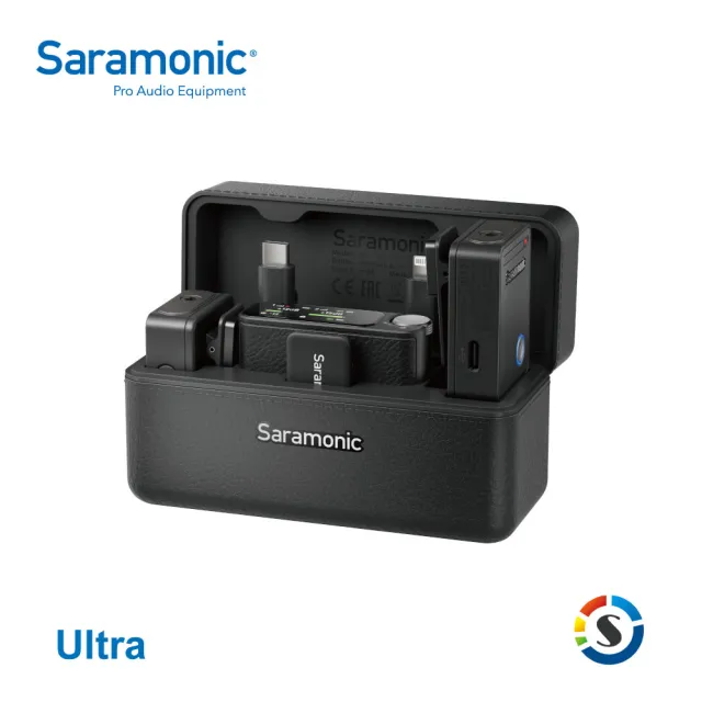 【Saramonic 楓笛】Ultra 雙通道無線麥克風系統(無線麥克風)