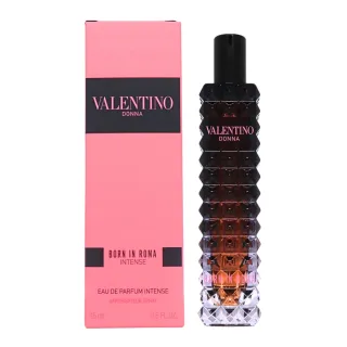 【VALENTINO 范倫鐵諾】Donna Born In Roma Intense 訂製羅馬女香Intense淡香精 EDP 15ml(平行輸入)
