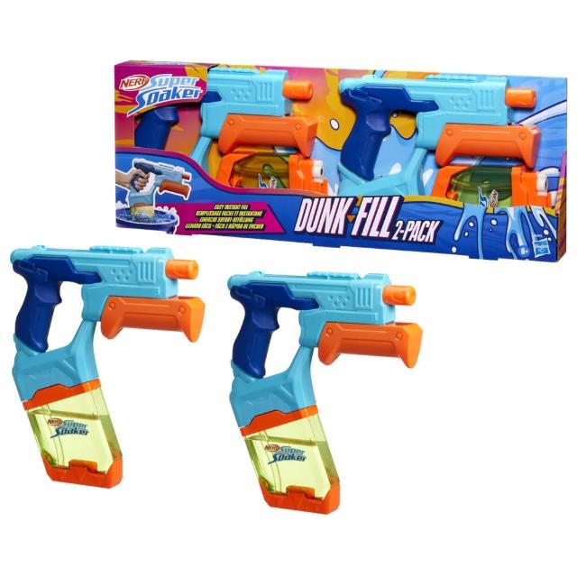 【NERF 樂活打擊】超威水槍(秒速充水雙入組)