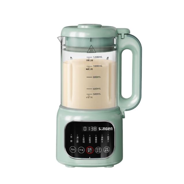 【SONGEN 松井】多功能蔬果破壁冷熱調理豆漿機/破壁機/果汁機/快煮壺/輔食機(SG-031HB)