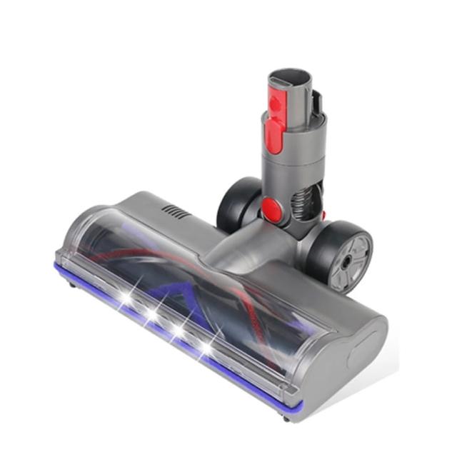 適用Dyson吸塵器雙效地板刷頭V8 V10 SV25 SV10地毯清潔吸頭 V15直驅刷頭(不捲頭髮 雙效清潔)