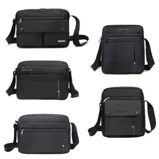 【Valentino Rudy 范倫鐵諾.路迪】熱賣多隔層機能收納休閒直/橫式斜背/側背包(七夕情人節禮物 送禮 男包)