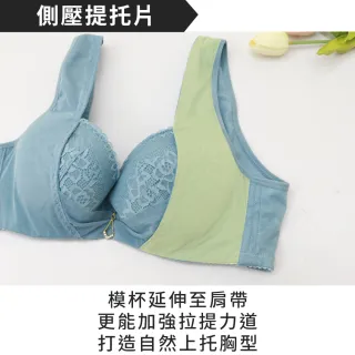 【Daima 黛瑪】現貨出清 軟鋼圈B-E/頂級工藝性感機能內衣/集中/托高/調整型/無副乳/大罩杯/女內衣(豆沙色)