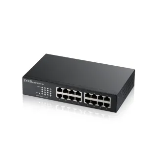 【ZyXEL 合勤】GS1100-16V3 16埠極速Gigabit 無網管交換器(智慧型)