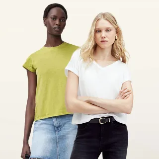 【ALLSAINTS】ANNA 公羊頭骨純棉短袖T恤 WM111S(3色任選)