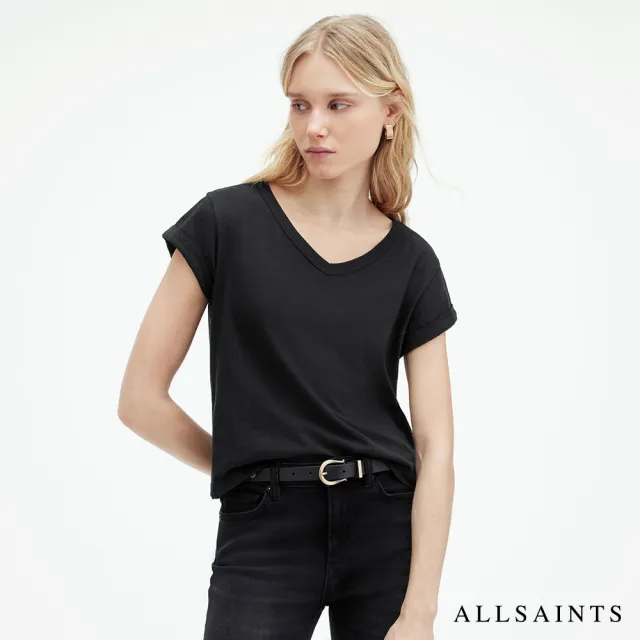【ALLSAINTS】ANNA 公羊頭骨純棉短袖T恤 WM111S(3色任選)