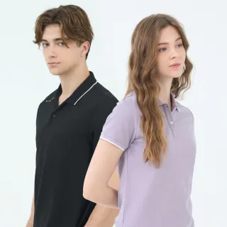 【GIORDANO 佐丹奴】男女裝 涼感抗菌POLO衫(多色任選)