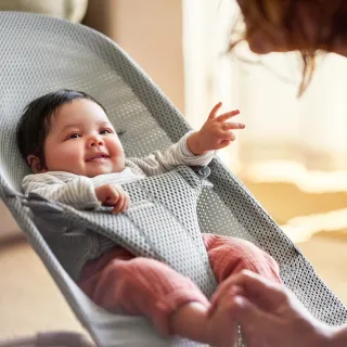 【BABYBJORN 奇哥】Bliss柔軟透氣嬰兒搖椅/寶寶躺椅/安撫椅(6色選擇)
