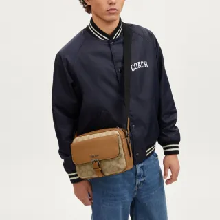 【COACH】蔻馳官方直營 VENTURER/HUDSON/RACER/Warner 男士斜背包 手提包 旅行袋 經典LOGO 老花(多款可選)