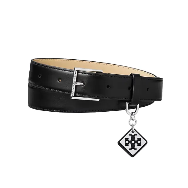 【TORY BURCH】專櫃款Swing皮帶(黑)