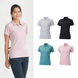 【MIZUNO 美津濃】吸汗速乾 抗UV 女款短袖POLO衫 32TAC318XX （任選一件）(POLO衫)