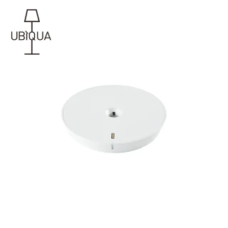 【義大利UBIQUA】Torus Top USB充電式燈光圓盤-2色可選(觸控燈/USB燈具/護眼燈/可調光/閱讀燈/桌燈)