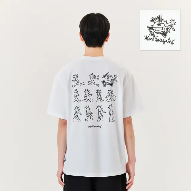 【Mark Gonzales】男女同款 RUNNER T恤-白色