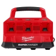 【Milwaukee 美沃奇】18V鋰電配套6口快速充電器(M18PC6)