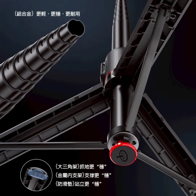 【DA】TT01丟丟桿 藍牙自拍角架 自拍桿 175cm(丟地彈開 磁吸遙控器 自拍神器 旅遊必備)