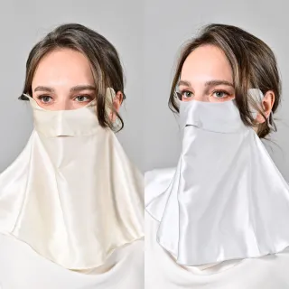 【御絹坊】100%蠶絲半截面罩