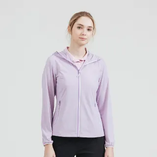 【TRAVELER 旅行者】女款涼感彈性吸排自體收納抗UV外套｜251TR210(涼感/彈性/抗UV/自體收納)