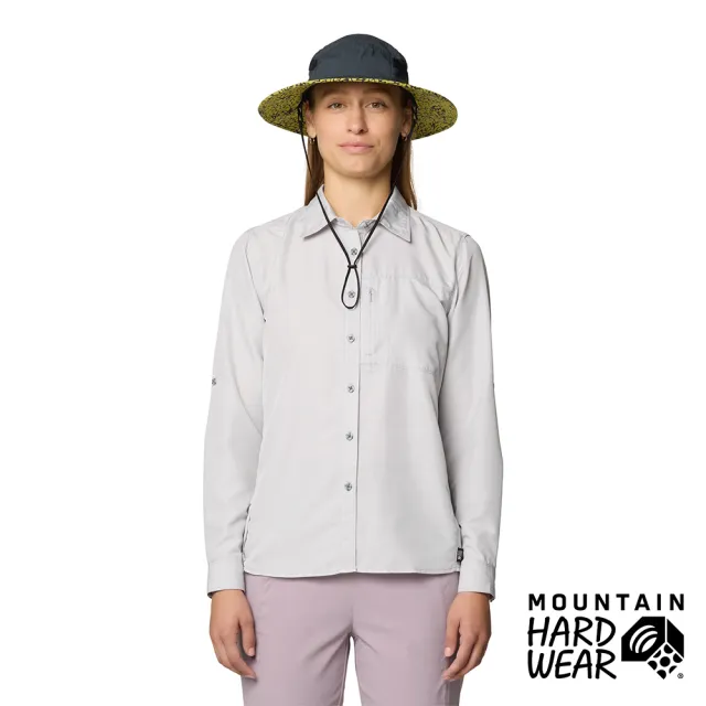 【Mountain Hardwear】Canyon™ Long Sleeve W 抗皺速乾防曬長袖襯衫 女款 淺沙丘 #2110541