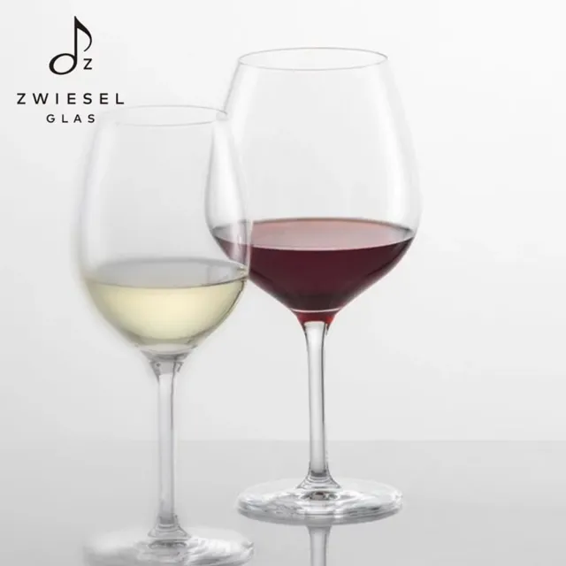 【ZWIESEL GLAS】德國水晶杯 Ivento 波爾多紅酒杯 633ml 2入禮盒組(波爾多紅酒杯)雙11限定