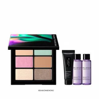 【Shu uemura 植村秀】6色眼影盤幻光裸粉/冰透薄荷(shavonne wong 藝術家聯名系列)