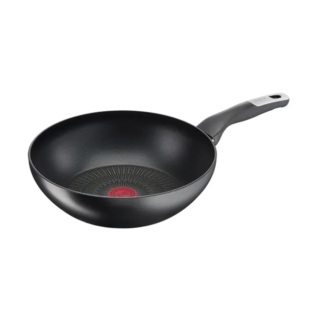 【Tefal 特福】法國製極上御藏系列28CM不沾鍋炒鍋(IH爐可用鍋/電磁爐適用)