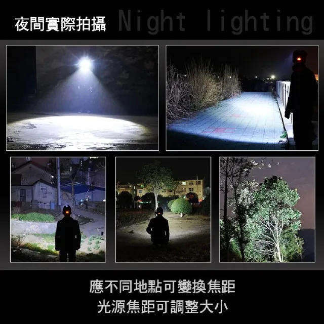 爆亮 L2 強光變焦 IPX4防水頭燈(頭燈 登山頭燈 釣魚頭燈 露營頭燈 工作頭燈 探照燈 照明燈)