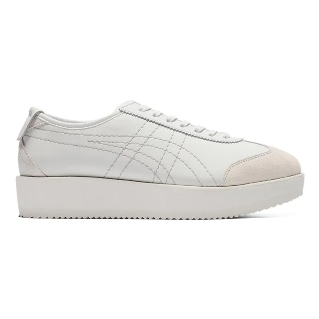 【Onitsuka Tiger】鬼塚虎 白底車線虎爪紋 MEXICO 66 CHUNK 休閒鞋 (1183C389-100)
