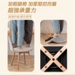 【小不記】360°旋轉靠背椅/升級乳膠層墊(化妝椅 梳妝椅 餐椅 書桌椅 餐桌椅 學習椅 椅子 客廳椅)