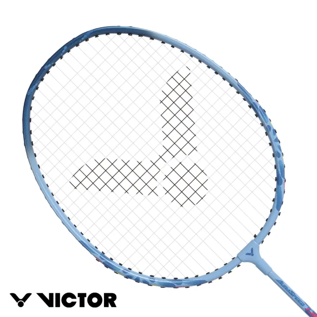 【VICTOR 勝利體育】兒童拍 穿線拍(ARS-1JR M 冰川藍)