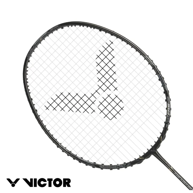 【VICTOR 勝利體育】羽球拍 羽毛球拍 精選球拍(TK-T500 C 武士黑)