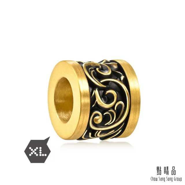 【點睛品】Charme XL 卷草紋 黃金串珠