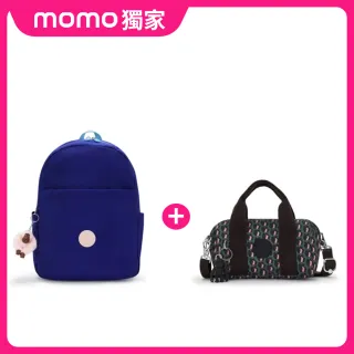 【KIPLING官方旗艦館】母親節限定1+1★買大送小 後背/托特+手提/斜背/肩背/配件包限量組(多款任選)